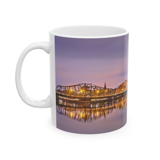 Quinnipiac River November Mug- Perfect Gift for people that love New Haven and Coffee